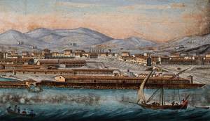 En 1804, l’irruption d’une maladie suspecte à Livourne entraîne de fortes tensions entre les États italiens.