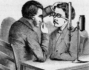 L’ophtalmologie se constitue au cours du XIXe siècle en opposition à une médecine académique méfiante envers la spécialisation médicale.