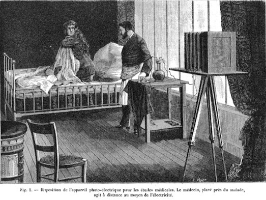 Les médecins se sont emparés de l’outil photographique dans les années 1850, rapidement après son invention, c'est notamment le cas des neurologues qui voient en cette nouvelle technique un appui à leur démarche clinique.