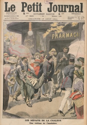 L’épisode caniculaire entre août et septembre 1911 prend la forme d’une crise sociale en France. 